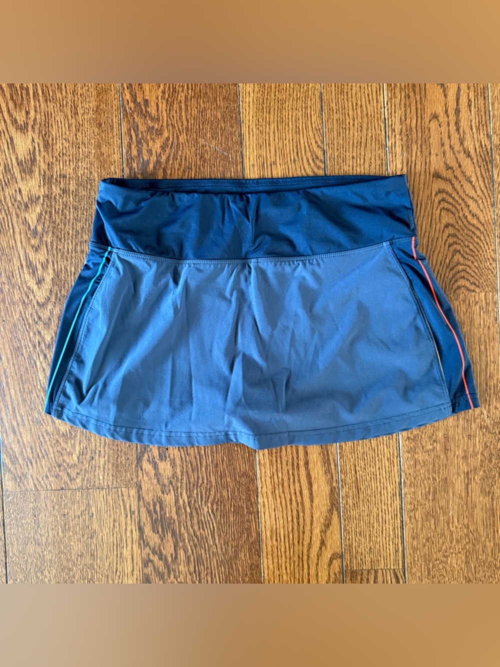 FILA Navy Skirt with Contrast Piping, SZ M